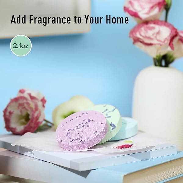 Bombas de baño para aromaterapia, regalo para mujeres, paquete de 16 tabletas con aceites esenciales puros, 5 aromas sensuales dulces, set de regalo ideal para aliviar el estrés, relajación, disfrutar del spa en casa, cumpleaños, vacaciones - Image 7