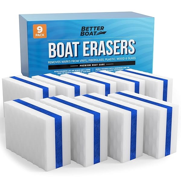 Borradores premium para barcos | Accesorios para navegar regalos para limpiar accesorios de barcos o regalo para pesca de pontón, barcos Jon barcos, cubiertas de vinilo, limpiador de cascos,
