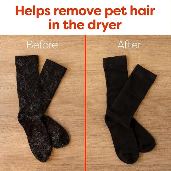Bounce Láminas para secadora de pelo y pelusas para mascotas con 3 peleadores de pelo de mascotas, aroma fresco, 180 unidades - Image 3