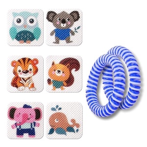 BuggyBands Paquete de 120 parches de mosquitos para niños y adultos, ingredientes naturales a base de plantas, sin DEET