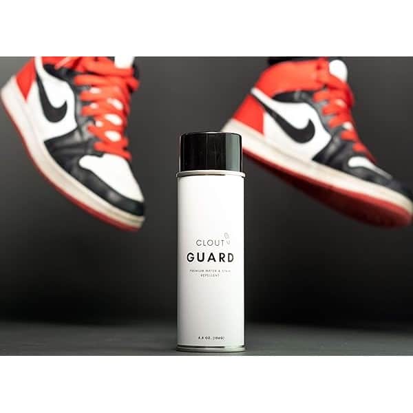 CLOUT Guard - Repelente de agua y manchas de alta calidad, impermeable y protege, piel, nubuck, tela, nailon, poliéster y más - Protector de cabeza de tenis para todos los tenis, zapatos, botas y - Image 4