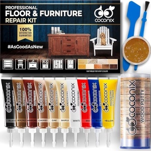 COCONIX Wood Restore PRO Kit de reparación profesional de suelos y muebles