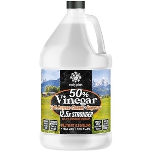 Calyptus 45% puro vinagre | 9 veces más fuerte que el vinagre | 100% natural concentrado limpiador | uso en el hogar, al aire última intervensión y jardín | 450 frijoles | fuerza industrial | lejía y amoníaco alternativa | 1 galón