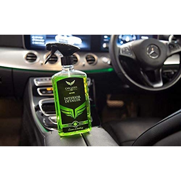 Car Gods - Limpiador de interior para salpicadero y molduras, 500 ml, fragancia perfumada de manzana - Image 9