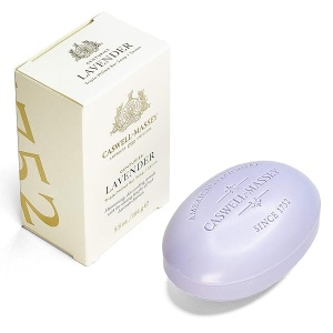 Caswell-Massey Triple Milled Luxury Bath Soap - Lavender Single Bar Soap, 5.8 Oz