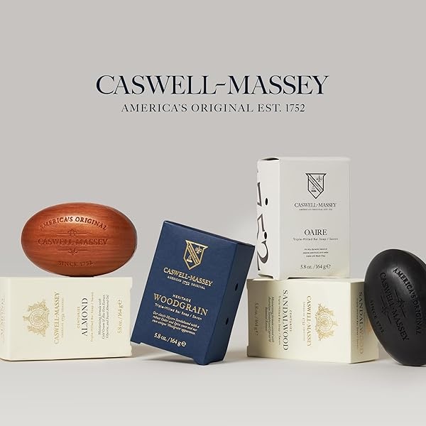 Caswell-Massey Triple Milled Luxury Bath Soap MenTMs Sandalwood Explorer Soap Set " 3 Assorted Fragrances " 5.8 Ounces Each, 3 Bars - Image 7