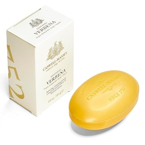 Caswell-Massey Triple Milled Luxury Bath Soap - Verbena Single Bar Soap, 5.8 Oz