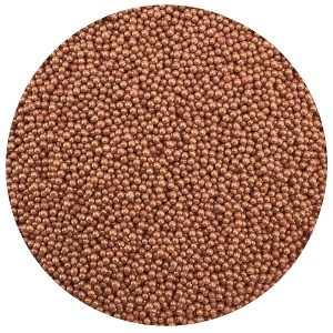 Celebakes Espolvorines decorativos brillantes NonPareils dorados, 3,8 oz