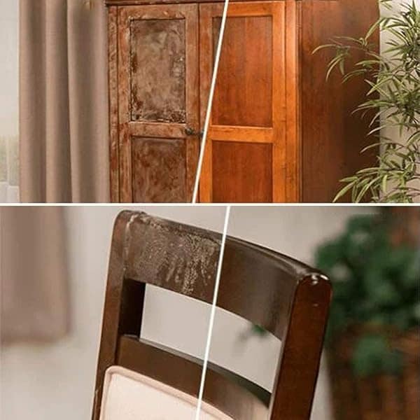 Cera de abeja para muebles, cera de abeja tradicional para madera y muebles, pulido y limpiador para el cuidado de muebles - Image 6