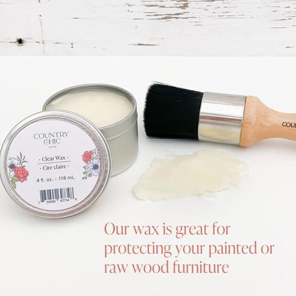 Cera para muebles, sellador 100% natural para pintura de muebles de gis o madera cruda, protección de la luz, fácil de aplicar, sin olor, respetuoso con el medio ambiente, 7 opciones de color, - Image 4