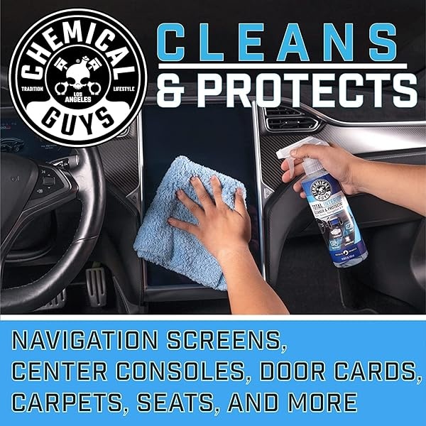 Chemical Guys HOL357 Clean & Shine - Kit de inicio de lavado de autos, camiones, motocicletas, SUV, Jeeps, RV y más (juego de 7 piezas, incluyendo 3 productos químicos de 16 onzas - Image 4