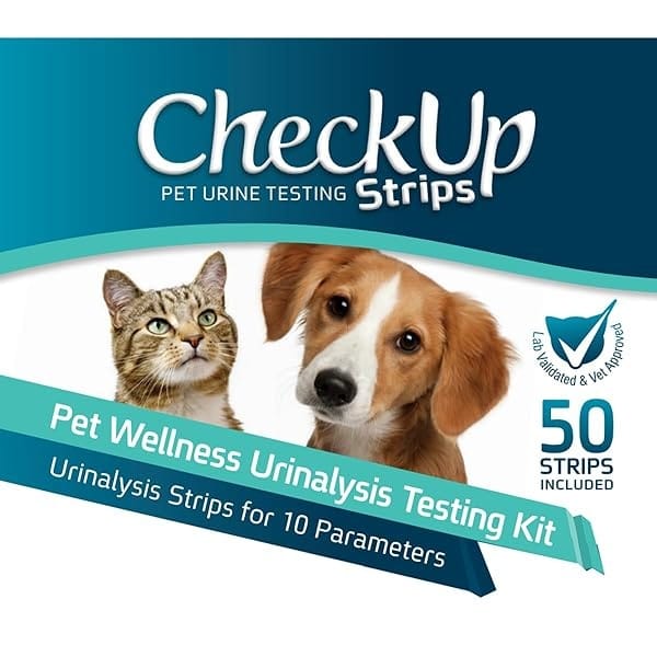 Chequeo 10 parámetros de tiras de prueba de orina para gatos y perros x 50, monitoreo de la salud de las mascotas, detecta urobilinógeno, glucosa, bilirrubina, cetona, gravedad específica, sangre, pH, proteína, nitrito, leucocitos - Image 8