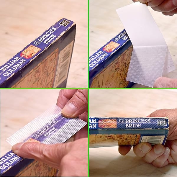 Cinta adhesiva transparente, ultra alto rendimiento, resistente a la intemperie, para reparaciones discretas, sin mostrar y montaje, uso residencial, comercial e industrial | por Gaffer Power (4 pulgadas x 4 pulgadas) - Image 8