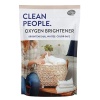 Clean People - Removedor de manchas de oxígeno natural - Alternativa de lejía natural, ingredientes derivados de plantas, ilumina blancos y colores aburridos, elimina las manchas, 86 onzas