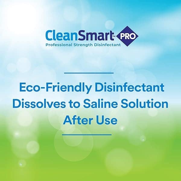 CleanSmart Desinfectante de grado hospitalario, mata el 99.9% de los virus y bacterias, tecnología de ácido hipocloroso, registro EPA, 1 galón (HOCL).. - Image 6