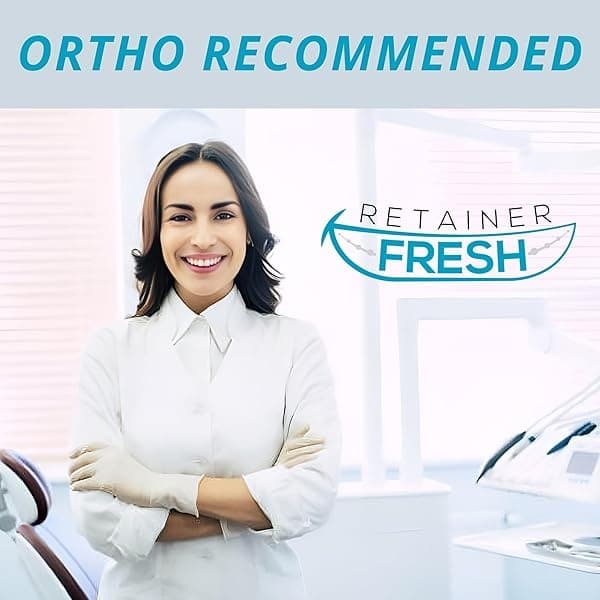Cleaning Tablets - 120 Tablets 4 Months Supply Retainer Fresh Keeps Retainers Clean, Fresh, Bright, and Stain-Free - Dentures, Invisible Straighteners, Aligners, and Mouth Guards. - Image 4