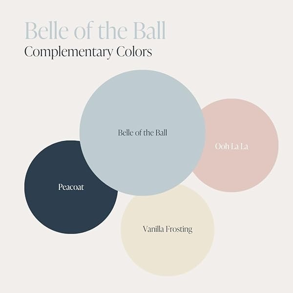 Country Chic Paint - Pintura todo en uno estilo gis para muebles, decoración del hogar, armarios, manualidades, pintura mate respetuosa con el medio ambiente, belle of the Ball [azul claro] 4 onzas - Image 10