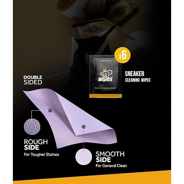 Crep Protect Ultimate - Paquete de caja para el cuidado del calzado, viene con solución, cepillo, toalla, borrador, toallitas - Image 5