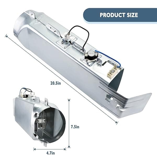 DC97-14486A Pieza de repuesto para secadora de elementos calefactores Samsung & Kenmore reemplaza DC97-14486D DC9714486A AP4342351 DC97-08891A PS2432265 (con DC96-00887A y DC47-00018A) AMI - Image 3