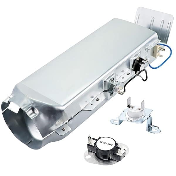 DC97-14486A Pieza de repuesto para secadora de elementos calefactores Samsung & Kenmore reemplaza DC97-14486D DC9714486A AP4342351 DC97-08891A PS2432265 (con DC96-00887A y DC47-00018A) AMI