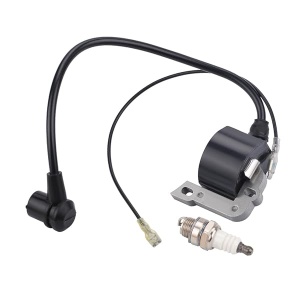 Dalom 544018401 Bobina de encendido con bujía para motosierra 50 51 55 61 257 261 262 266 268 272 XP