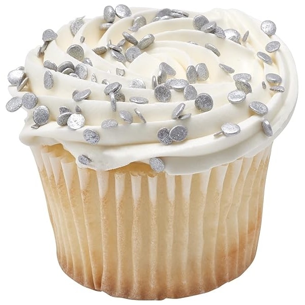 Decopac Confeti Quins Sprinkles de plata 20 onzas - Image 4