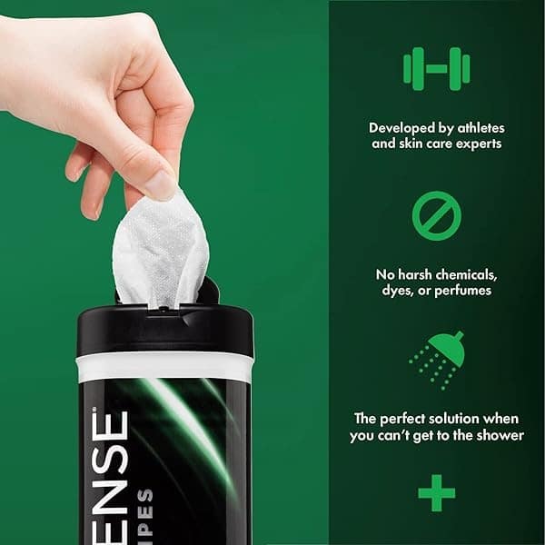 Defense Soap Peppermint Body Wipes 40 Count (Pack of 2) - Image 8