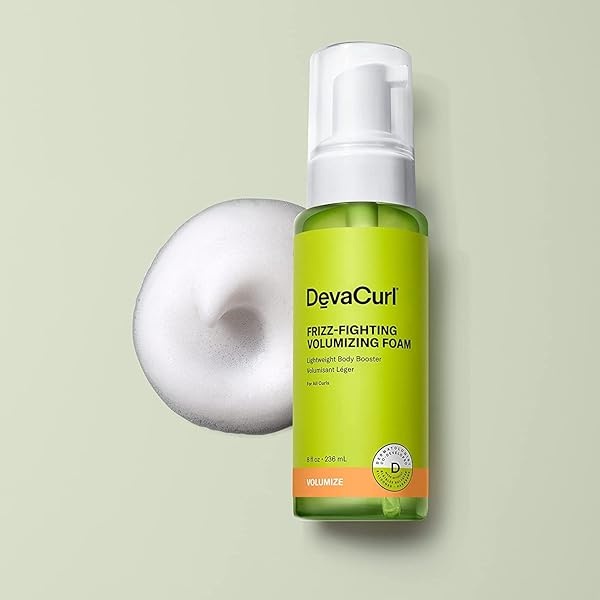 DevaCurl Frizz-Fighting Volumizing Foam Unisex 8 oz - Image 3