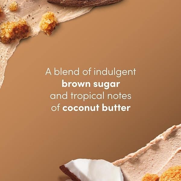 Dove Scrub For Silky Smooth Skin Brown Sugar & Coconut Butter Body Scrub Exfoliates & Restores Skin's Natural Nutrients, 10.5 Ounce (Pack of 4) - Image 5