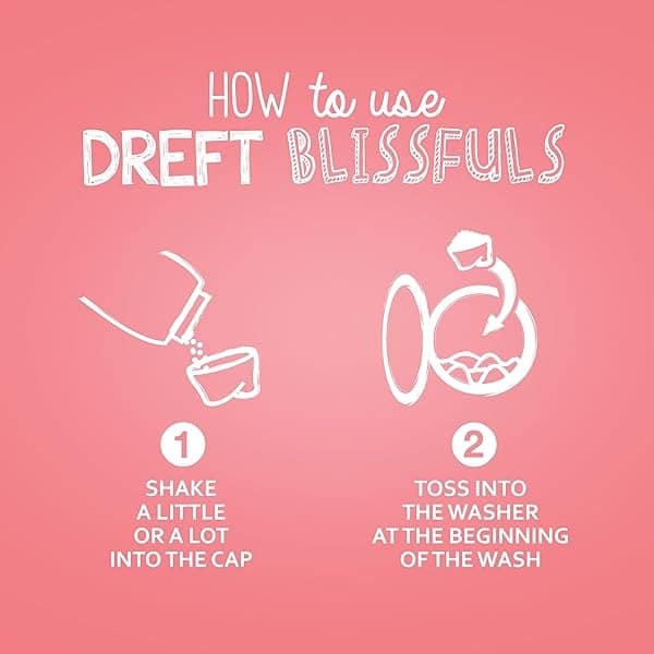 Dreft Blissfuls In-Wash Scent Booster Beads, Baby Fresh, 14.8 Ounce - Image 5