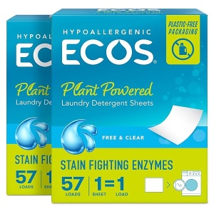 ECOS Sofdesk Lavanda, libre y claro, (57 Count 2PK)