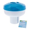 EE.UU. Dispensador de productos químicos para tabletas de cloro plegable flotante de 3 o 4 pulgadas, 8 pulgadas de diámetro, entrega química equilibrada ajustable