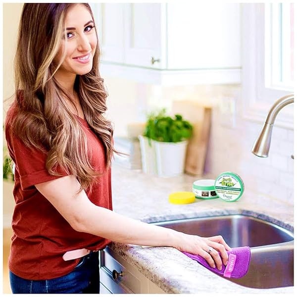 Earth Brite Clay Bar Limpiador multiusos – Limpiador de superficies múltiples para cocinas, duchas y superficies duras – Producto de limpieza 100% natural - Image 4