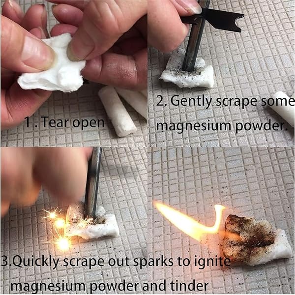 Easy Light Tinder - Tecnologías de supervivencia para arranque de incendios de emergencia rápida - Image 7