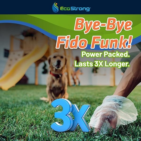 Eco Strong Eliminador de olores al aire libre | Limpiador de enzimas de orina de perro – Potente desodorante para mascotas, gatos, animales | Fuerza profesional para patio, césped, perreras, patios, cubiertas (32 oz) - Image 4