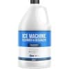 Essential Values Limpiador de máquina de hielo de 32 usos (galón/3.78), descalcificador seguro para níquel | Limpiador para máquina de hielo compatible con: Whirlpool 4396808, Manitowac, Ice-O-Matic, Scotsman, Follett y mucho más