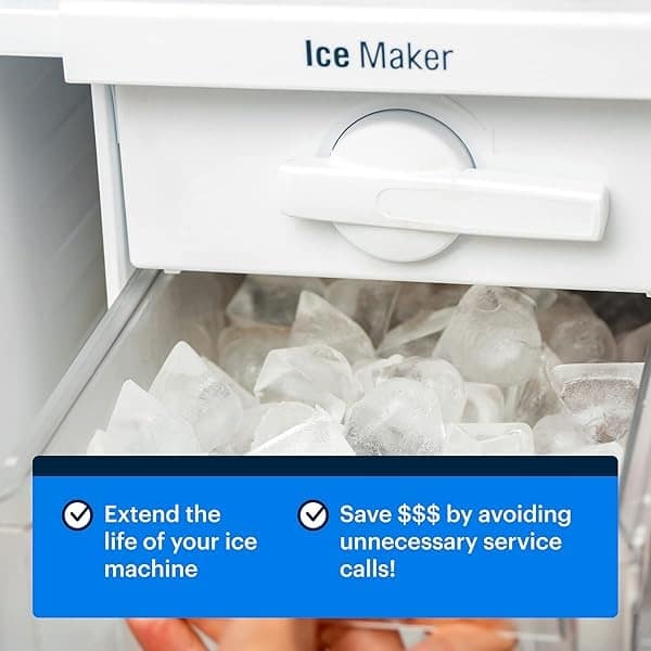 Essential Values Limpiador de máquina de hielo de 32 usos (galón/3.78), descalcificador seguro para níquel | Limpiador para máquina de hielo compatible con: Whirlpool 4396808, Manitowac, Ice-O-Matic, Scotsman, Follett y mucho más - Image 5