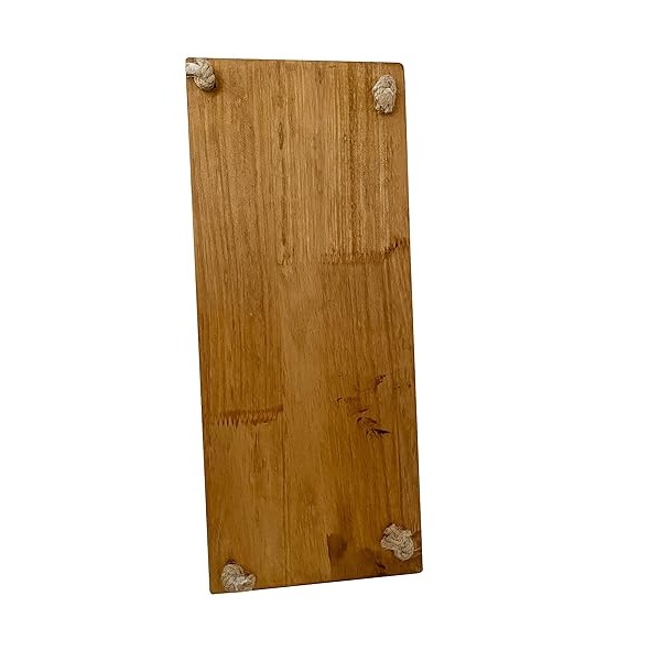 Estantes colgantes de pared, estantes flotantes, rústicos montados en la pared, estantes flotantes de madera maciza, decoración de granja, 2 niveles perfectos para la decoración de la pared de tu sala de estar, estantes de baño, - Image 8