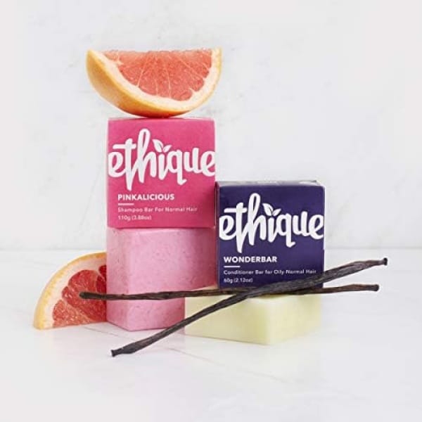 Ethique Eco-Friendly Shampoo & Conditioner Bar Bundle for Normal Hair - Sustainable & Natural Bars, 100% Soap Free, pH Balanced, Vegan, Plant Based, Palm Oil Free, 100% Compostable & Zero Waste, 180ml - Image 3