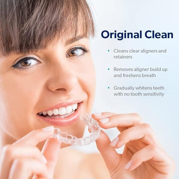 EverSmile AlignerFresh Original Clean - AlignerFresh Cleaning Foam for Invisalign, ClearCorrect, Essix, Hawley Trays/Aligners. Cleans, Eliminates Bacteria, Whitens Teeth & Fights Bad Breath (50ml) - Image 7