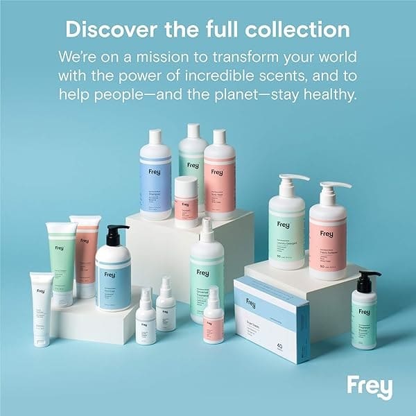 FREY Concentrated Natural Laundry Detergent - 50 Concentrated Loads of Long Lasting High Efficiency Liquid Laundry Detergent - Eco Friendly Blend of Great Smelling Biodegradable Natural Ingredients - Image 7