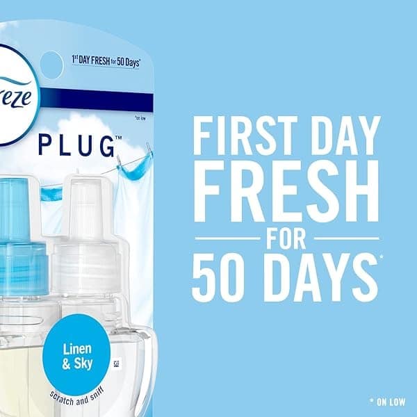 Febreze Plug In Air Freshener Scented Oil Refill, Gain Original Scent - Image 4