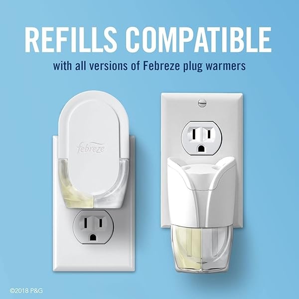 Febreze Plug In Air Freshener Scented Oil Refill, Gain Original Scent - Image 7