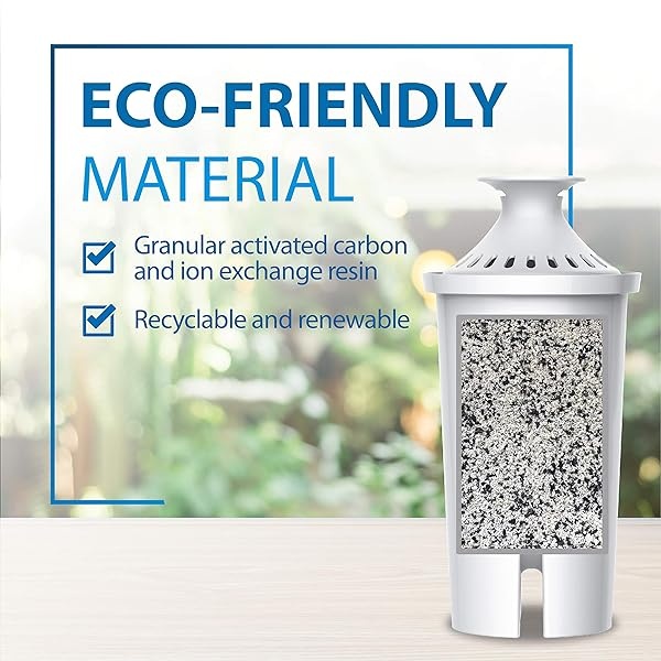 Filterlogic - Filtro de Agua para Jarra con certificación NSF, Repuesto para Brita® Classic 35557, OB03, Mavea® 107007, Repuesto para lanzadores Brita® Grand, Lake, Capri, Wave y más (Paquete de 6) - Image 9