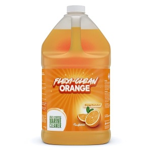 Flexi-Clean Orange Citrus Multi-Purpose Marine & Boat Cleaner 1 Gallon (128 fluid ounces)