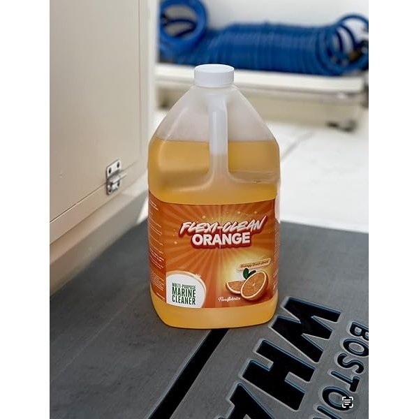 Flexi-Clean Orange Citrus Multi-Purpose Marine & Boat Cleaner 1 Gallon (128 fluid ounces) - Image 6