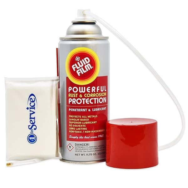 Fluid Film 11.75 oz. Spray 3-Pak, Spray can Extension Wand, Bonus Number 1 in Service Wallet Size Tissue Pack - Image 5