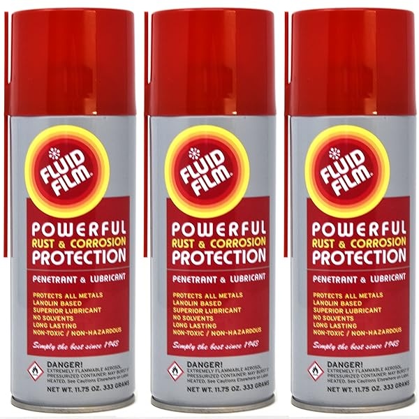 Fluid Film 11.75 oz. Spray 3-Pak, Spray can Extension Wand, Bonus Number 1 in Service Wallet Size Tissue Pack - Image 6