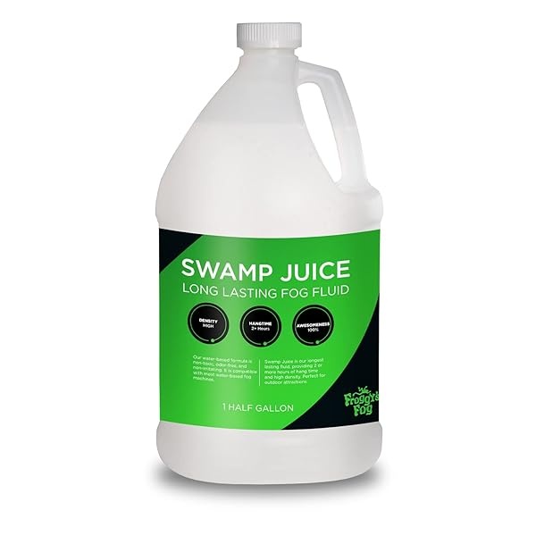 Froggy's Fog Swamp Juice - Medio galón, líquido de niebla ridículamente de larga duración con 2-3 horas de tiempo de colgar para profesionales y caseros, efectos teatrales y DJs - Image 5