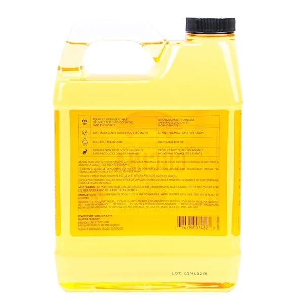 Fruits and Passion Cucina Daily Liquid Dish Detergent Refill Duo Set - Image 4